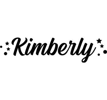 Personalised name water bottle Sticker - TenStickers