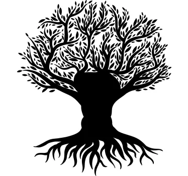 Heart tree of life tree wall decal - TenStickers