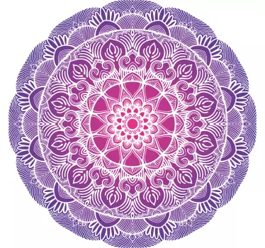 Decoration wall sticker mandala pattern art - TenStickers