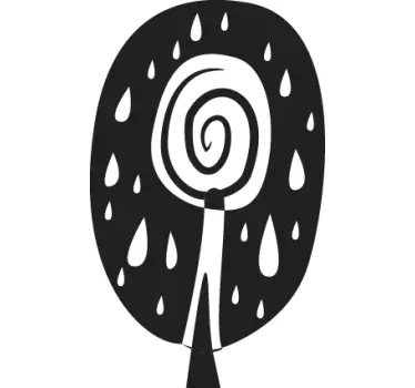 African Tree Wall Sticker - TenStickers