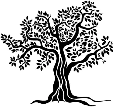 Olive Tree Wall Decal - TenStickers