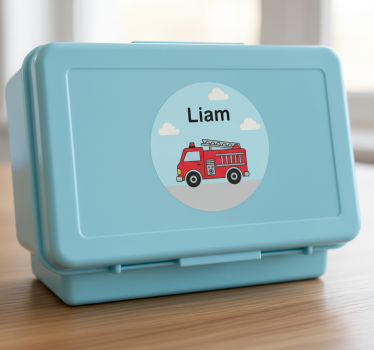 Sticker illustration custom for lunchbox first aiders - TenStickers