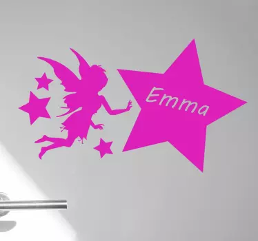 Fairy and Named Stars fantasy decor - TenStickers