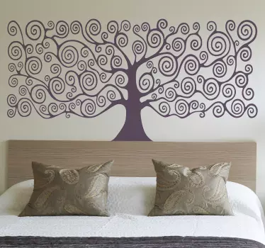 Tree wall vinyl decal - TenStickers
