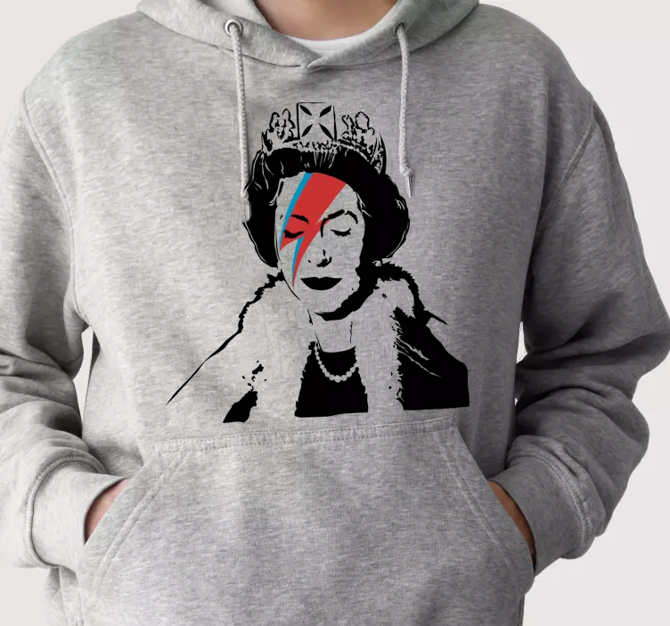 Banksy queen Collage t-shirt - TenStickers