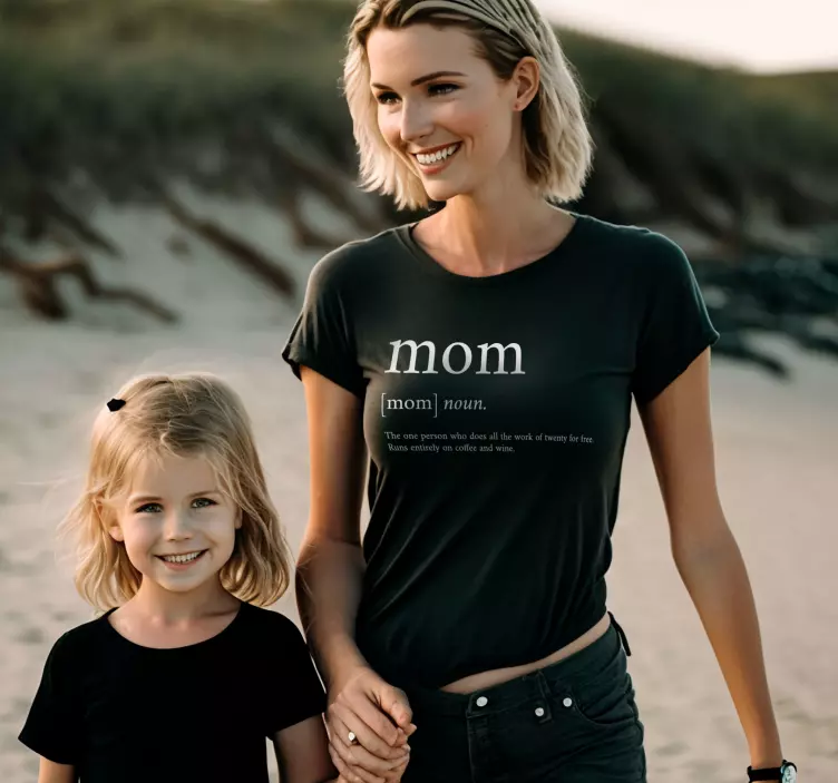Mom meaning Mothers day shirt - TenStickers