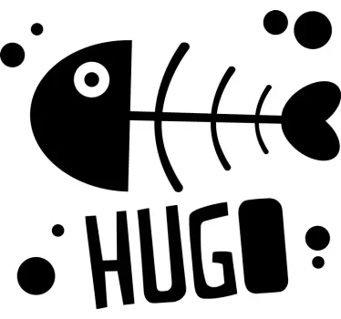 Kids t-shirt with playful fish design - TenStickers