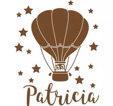 Kids t-shirt hot air balloon adventure - TenStickers