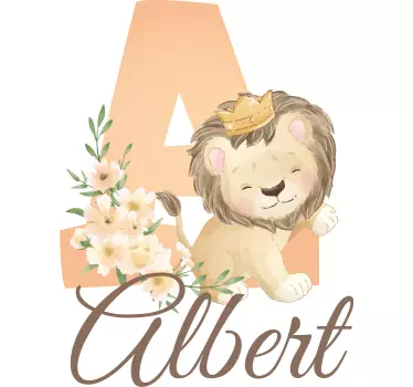 Baby t-shirt cute lion outfit for infants - TenStickers