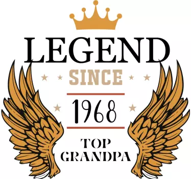 Legend and Legacy T-shirts with name - TenStickers