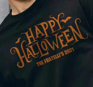 Halloween t-shirt halloween festivity shirt - TenStickers