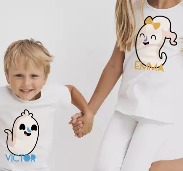 Kids t-shirt adorable ghost costume - TenStickers