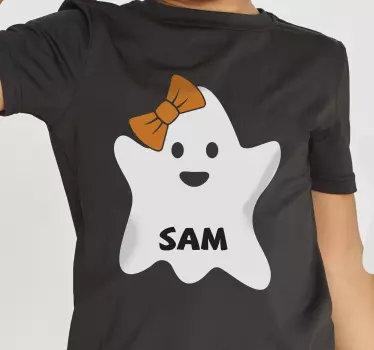 Kids t-shirt cute ghost outfit - TenStickers