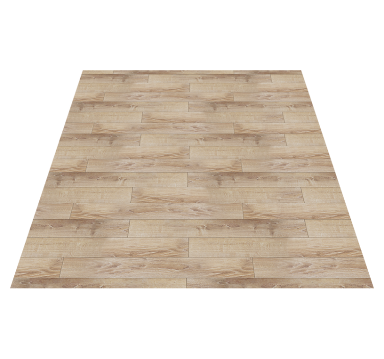 Beige parquet flooring wood effect vinyl carpet - TenStickers