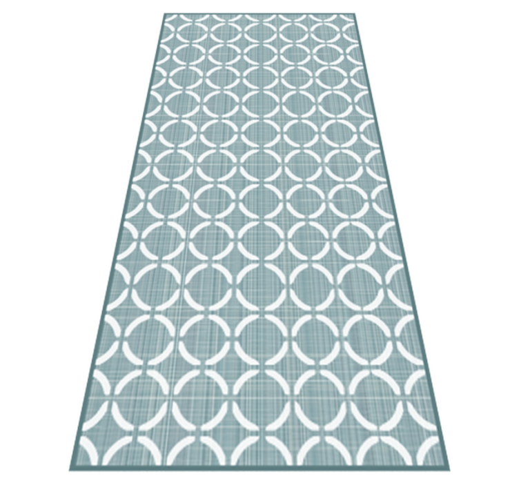 Old Style Green kitchen vinyl carpet - TenStickers