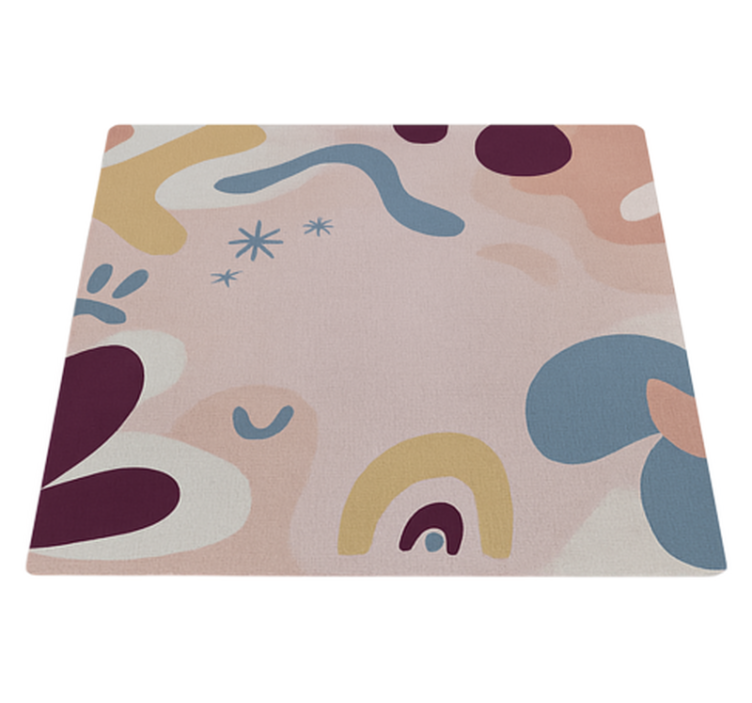 Abstract modern fabric outdoor vinyl carpet - TenStickers