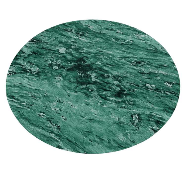 Elegant marble effect green vinyl carpet - TenStickers