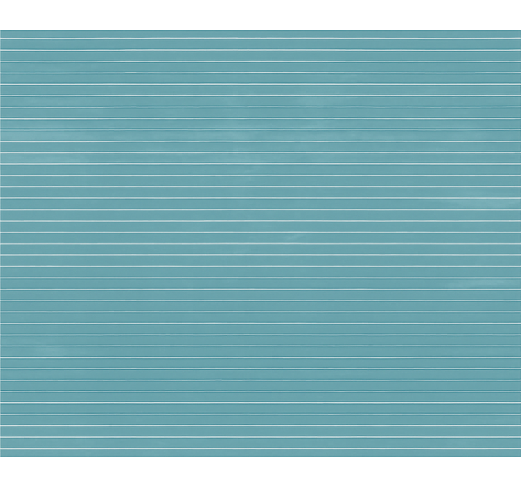 Horizontal stripes design blue vinyl carpet - TenStickers