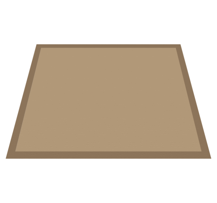 Plain Jute Look dining room vinyl carpet - TenStickers