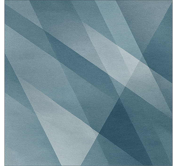 Abstract Geometric Gradient dining room vinyl carpet - TenStickers