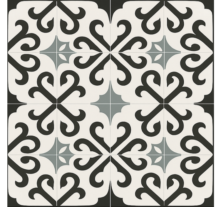 Stokke Tripp Trapp dining room vinyl carpet - TenStickers