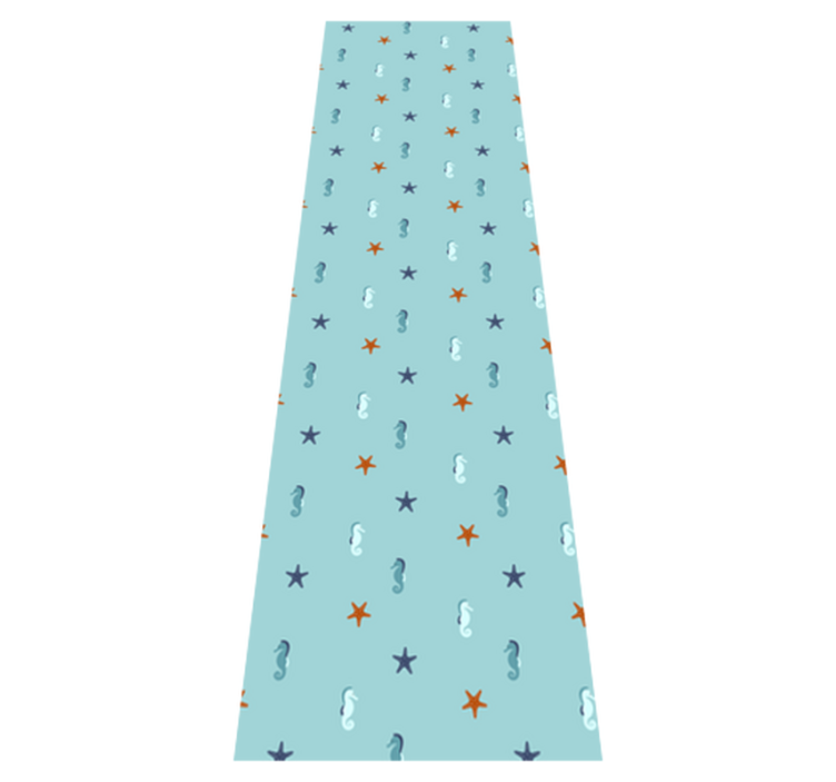 Marine style animal vinyl carpet - TenStickers