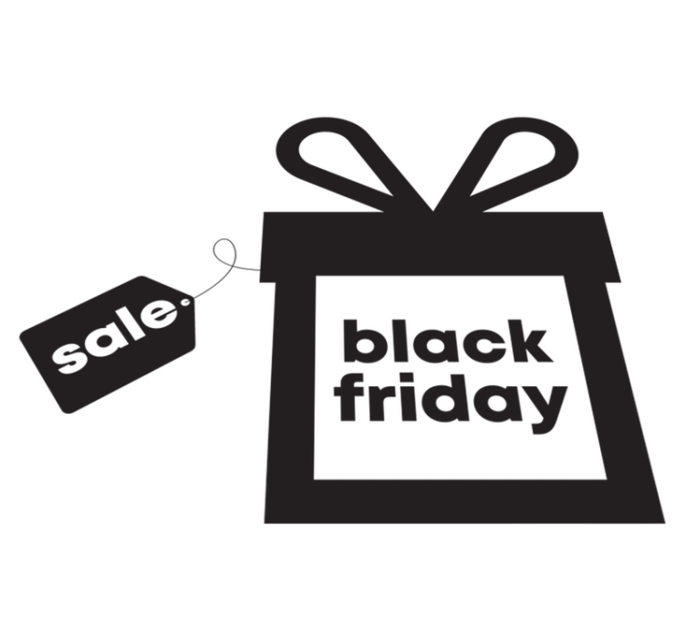 Black friday vinyl carpet gift for your home - TenStickers