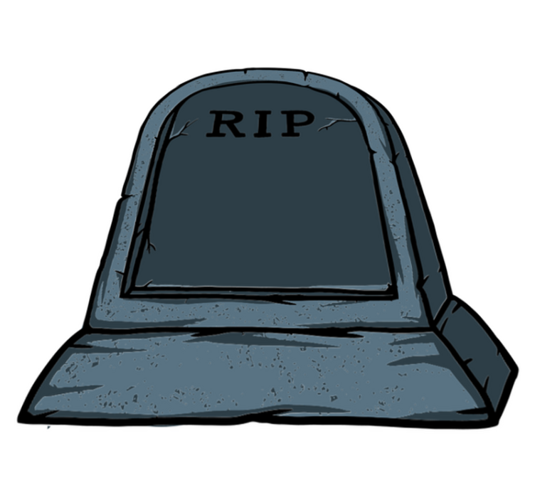 Halloween vinyl carpet grave eerie and unusual - TenStickers