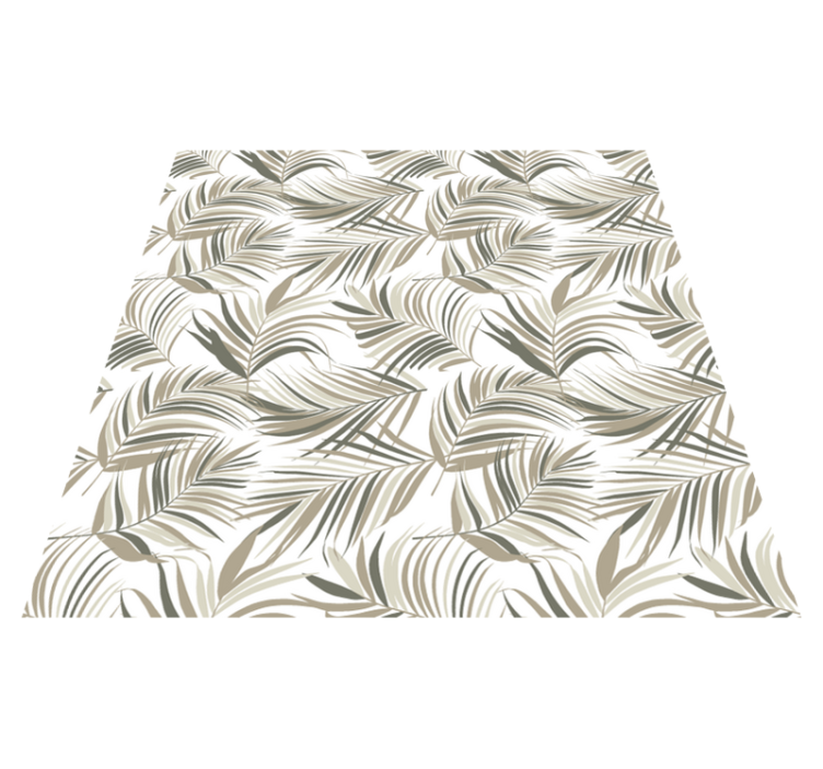 Lush mysterious nature floral vinyl carpet - TenStickers