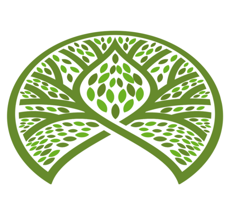 Floral vinyl carpet leafy nature design - TenStickers