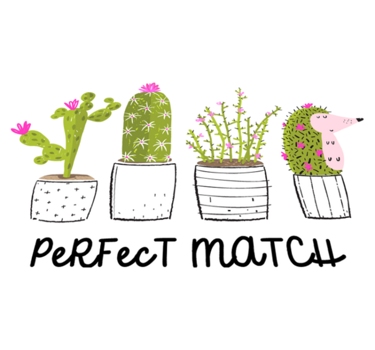 Flower rug perfect match succulents - TenStickers