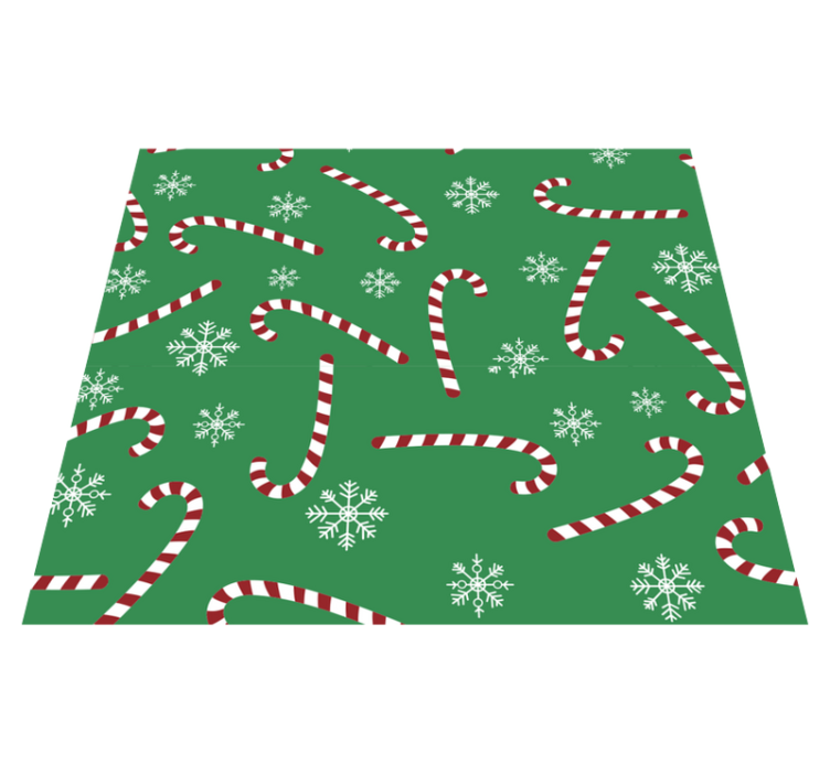 Christmas vinyl carpet sweet holiday - TenStickers