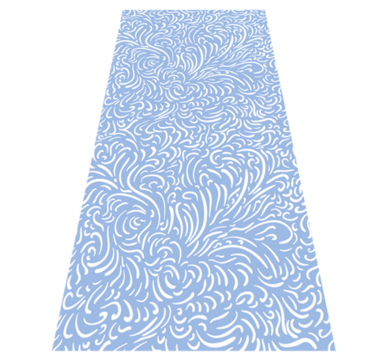 Christmas vinyl carpet with frozen design - TenStickers