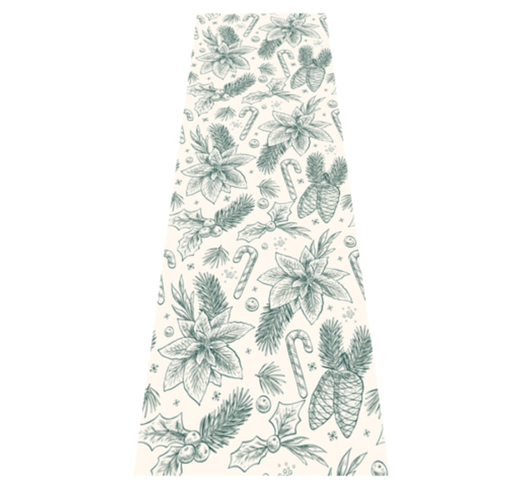 Christmas vinyl carpet with hand-drawn gift design - TenStickers