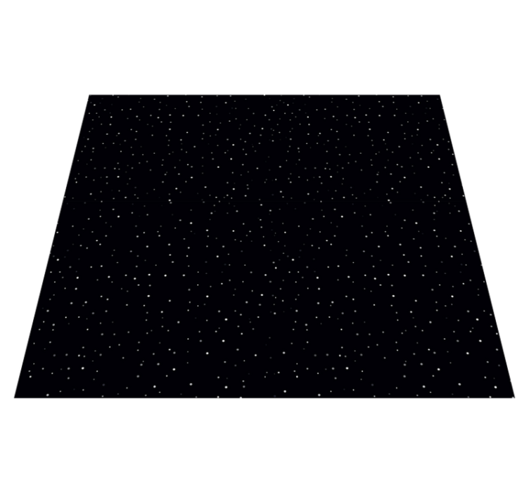 Bedroom vinyl carpet starry sky - TenStickers