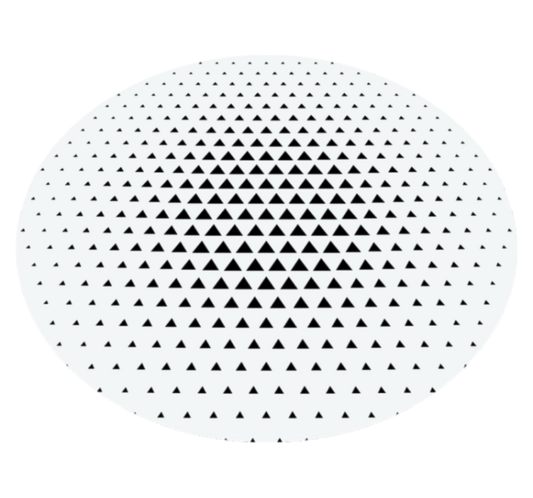 Geometric vinyl carpet geometric triangular design - TenStickers