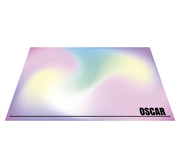 Customizable Gradient custom vinyl carpet - TenStickers