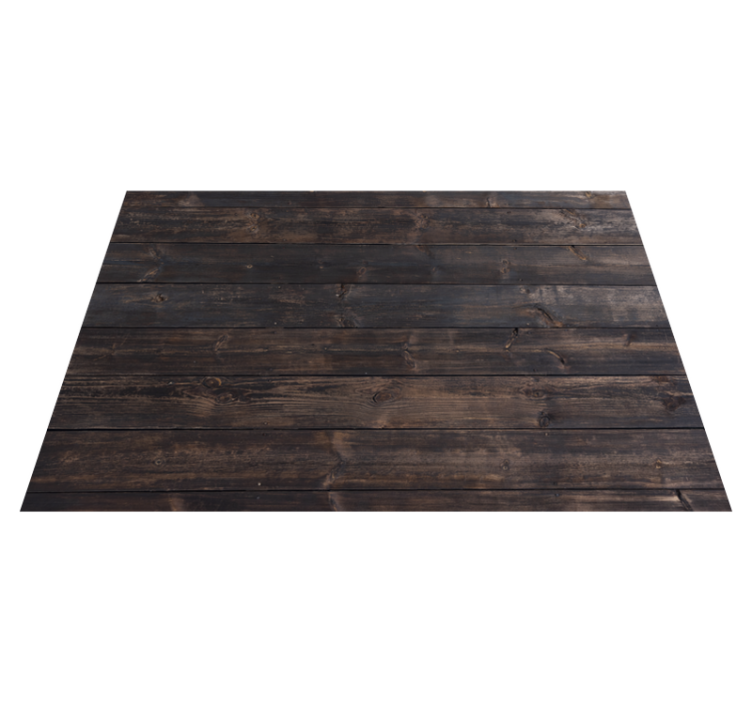 Wonderful dark wood vinyl carpet - TenStickers