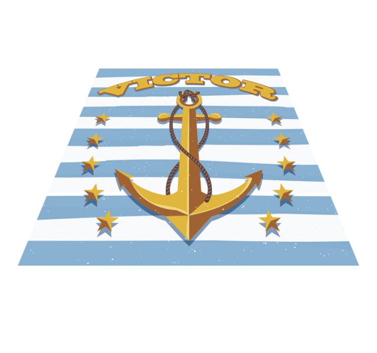 Nautical Customizable custom vinyl carpet - TenStickers