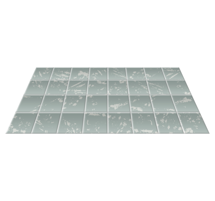 Marbled Tile Effect bathroom vinyl carpet - TenStickers