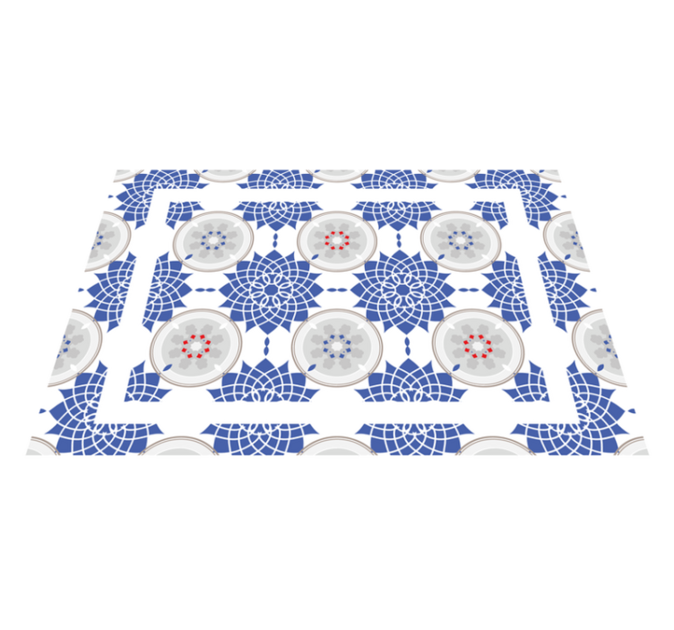 Mosaic vinyl carpet mosaic design fun - TenStickers