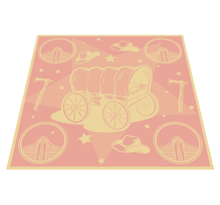 Nursery vinyl carpet with baby nursery themes - TenStickers