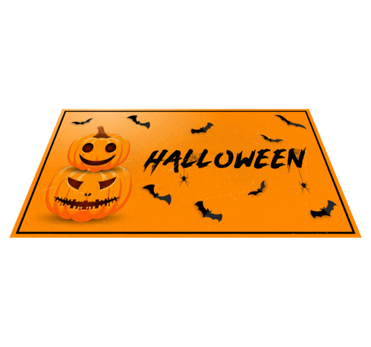 Halloween vinyl carpet for spooky festivities - TenStickers