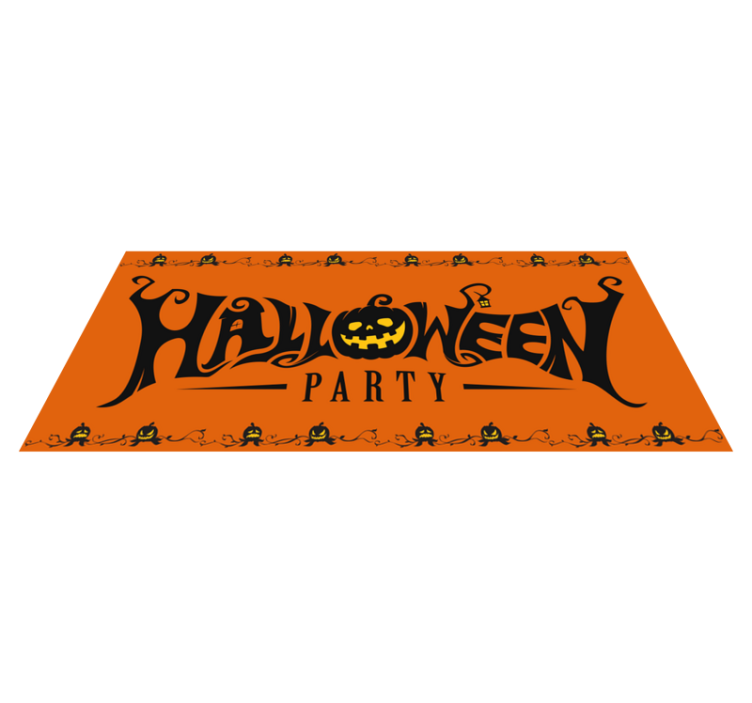 Halloween vinyl carpet halloween celebration decor - TenStickers