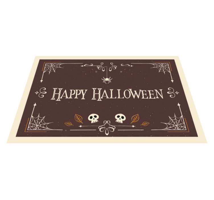 Halloween vinyl carpet for festive celebrations - TenStickers