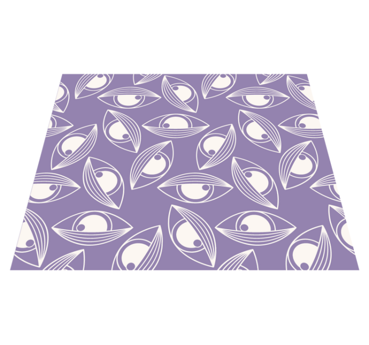 Abstract Fish Pattern animal vinyl carpet - TenStickers