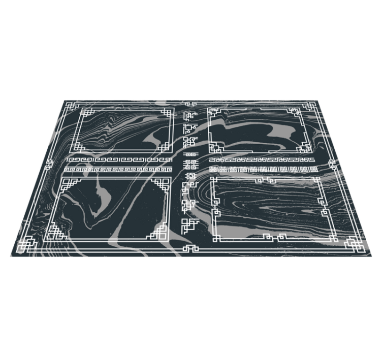 Marbled Textile marble vinyl carpet - TenStickers