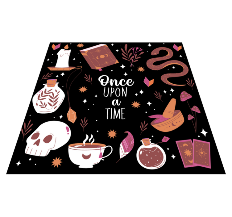 Fairytale Storytime kids vinyl carpet - TenStickers