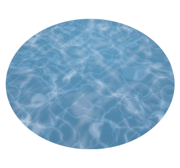 Aquatic Surface Illusion marble vinyl carpet - TenStickers