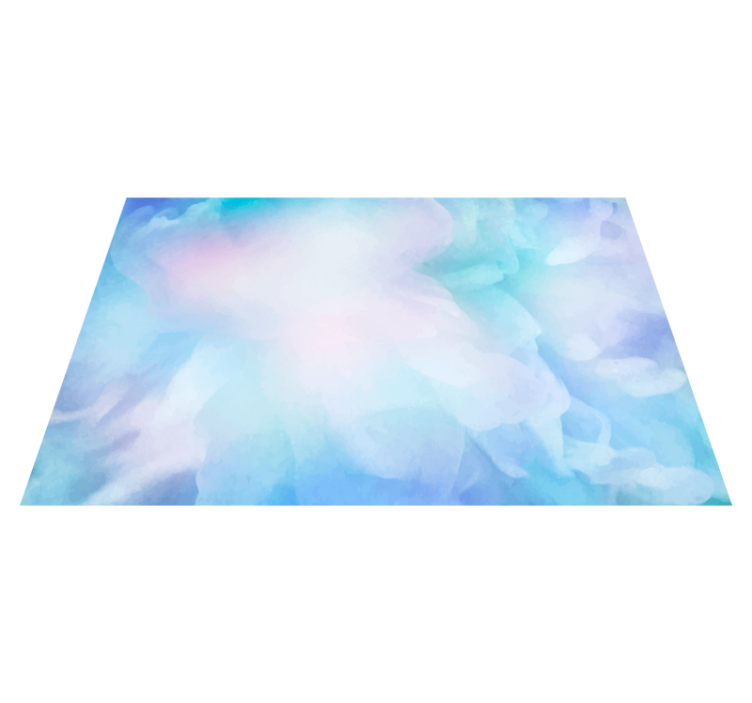 Cloudy Skies nature vinyl carpet - TenStickers